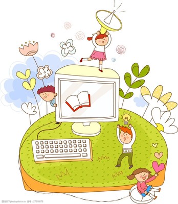 卡通兒童花卉電腦素材 點(diǎn)亮數(shù)字世界的創(chuàng)意花園